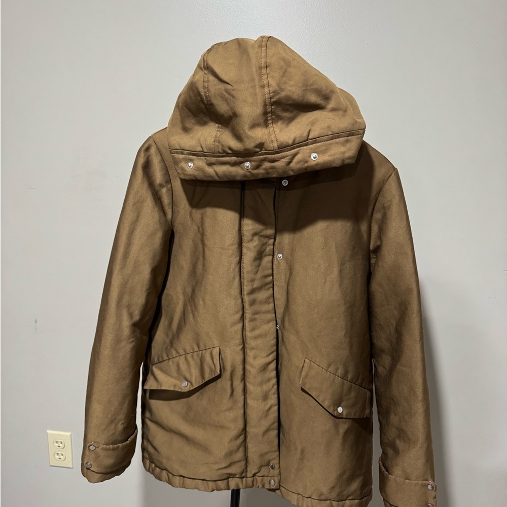Mango Black Quilted Jacket